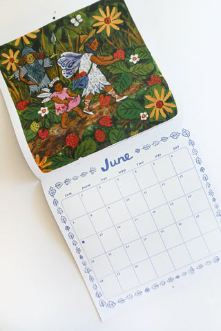 Fairy Folk 2026 Wall Calendar