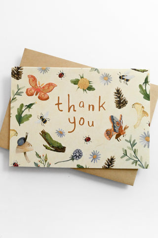 Fauna Thank You Card