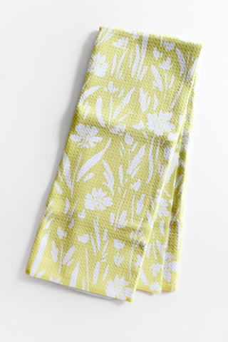 Field of Wildflowers Waffle Tea Towel