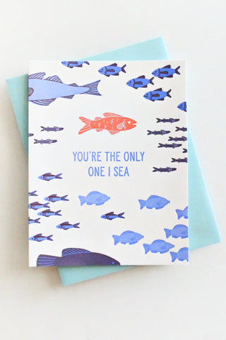 Fish Love Greeting Card