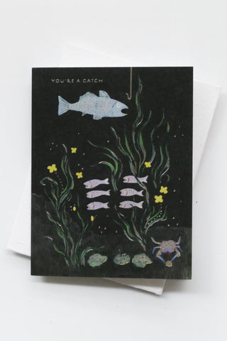 Fish Love & Friendship Greeting Card