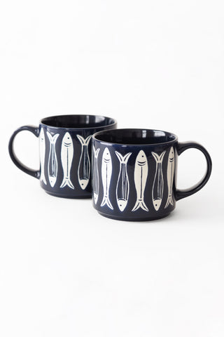 Fish Stacking Mug Set