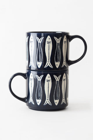 Fish Stacking Mug Set