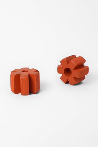 Flame Asterisk Candleholders
