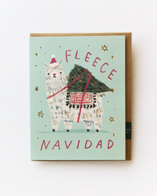Fleece Navidad Greeting Card
