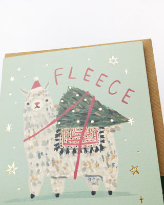 Fleece Navidad Greeting Card