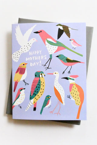 Flock For Mom Greeting Card