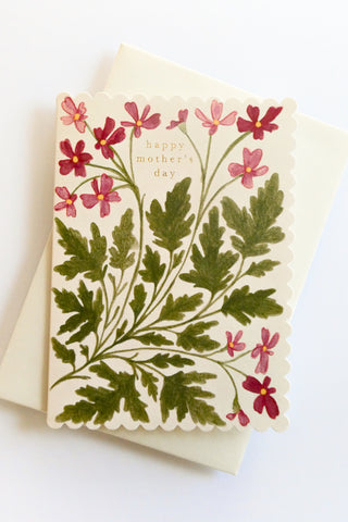 Flora Mother's Day Greeting Card