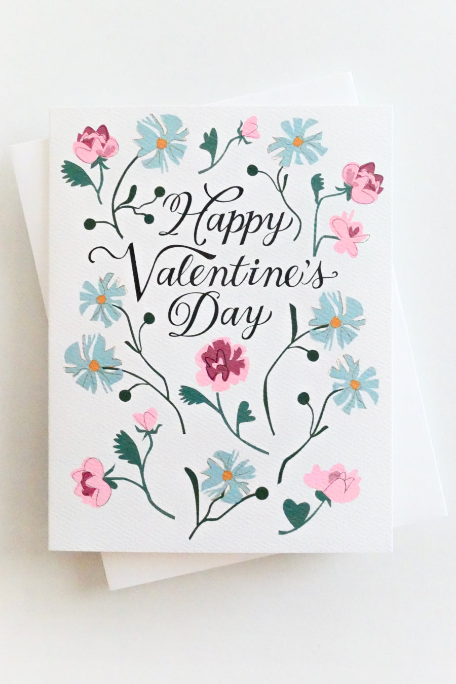 Floral Happy Valentine's Day Greeting Card – Nahcotta
