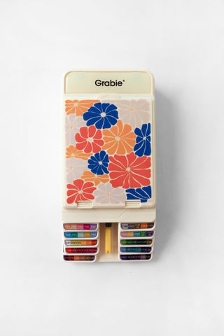 Foldable Watercolor Set Of 56 With Water Brush Pen