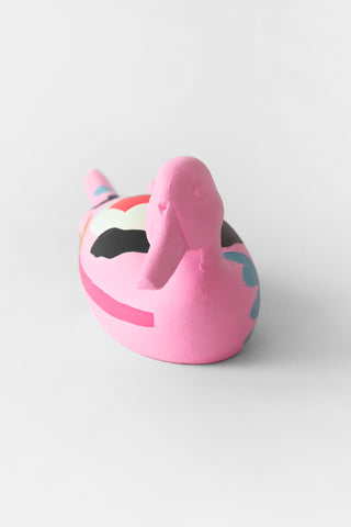 Folk Art Floral Duck