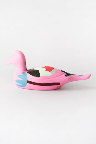 Folk Art Floral Duck