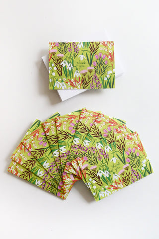 Spring Meadow Thank You Boxed Note Card Set