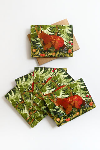 Forest Bloom Thank You Box