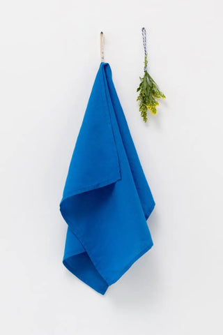 Linen Kitchen Towels • Blues