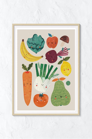 Fruits & Veggies Print