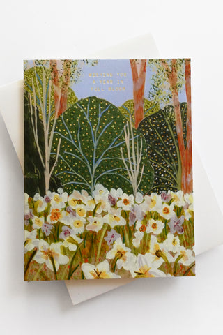 Full Bloom Greeting Card