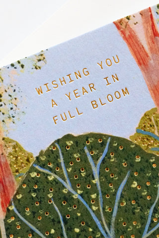 Full Bloom Greeting Card