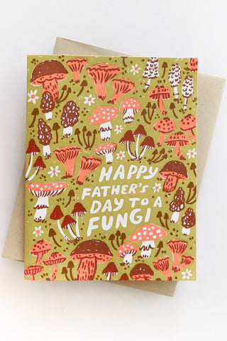 Fungi Father's Day Greeting Card