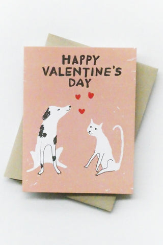 Fur Valentine Greeting Card