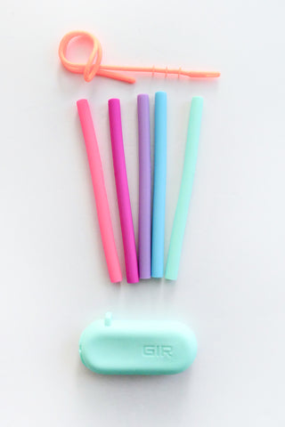 Kids' Galaxy Straw Set, 5 pack