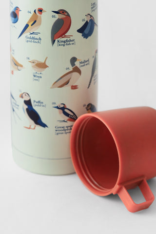 Garden Birds Insulated Bottle