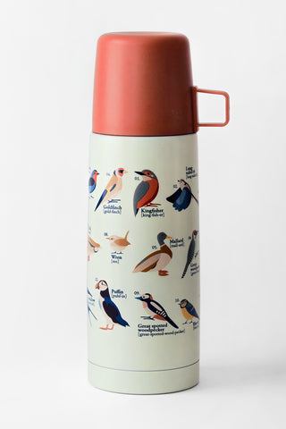 Garden Birds Insulated Bottle