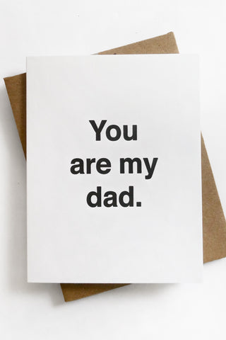 Generic Dad Father's Day Greeting Card