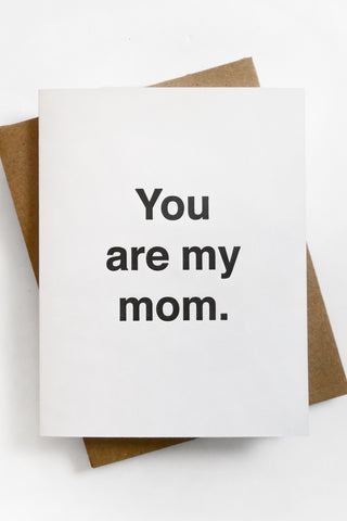 Generic Mom Mother's Day Greeting Card