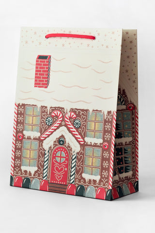 Gingerbread House Gift Bag