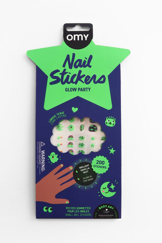 Glow-In-The-Dark Nail Stickers