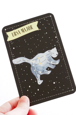 Glow 30 Stargazing Cards: Discover 30 Constellations, Stars