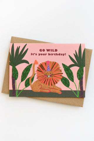 Go Wild! Greeting Card