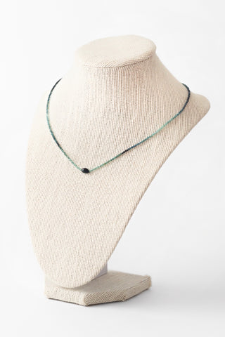 Grandidorite + Tourmaline Necklace
