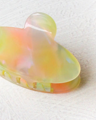 Guava Juice Oval Hair Claw Clip