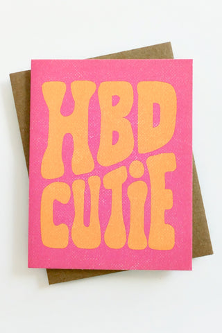 HBD Cutie Greeting Card