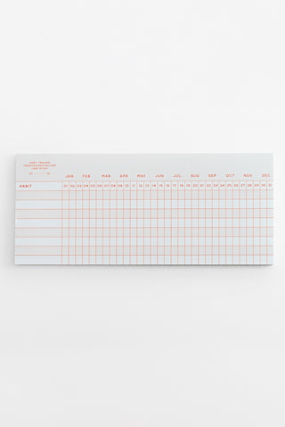 Habit Tracker Notepad