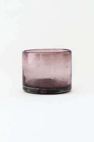 Hand Blown Amethyst Tumbler