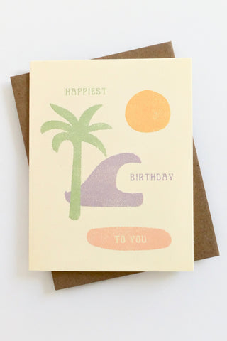 Happiest Birthday Greeting Card