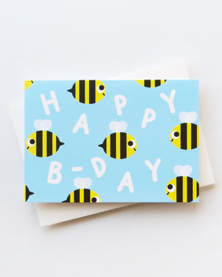 'Happy B-day Bees' Greeting Card