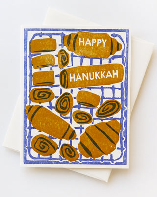 Happy Hanukkah (Rugelach) Greeting Card