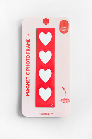 Heart Eyes Magnetic Vintage Photobooth Frame