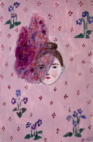 Her world was magic and violets