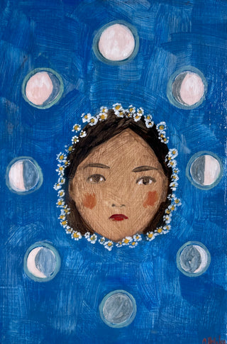 Her world was moonlight and daisies