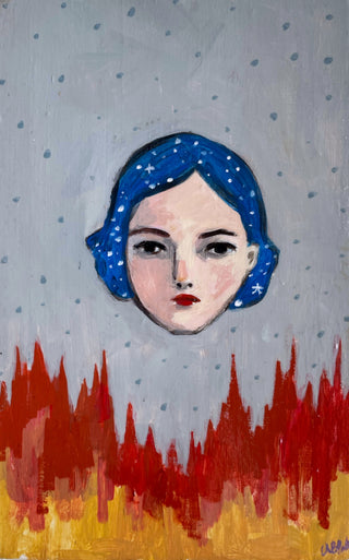 Her world was starlight and fire