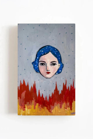 Her world was starlight and fire