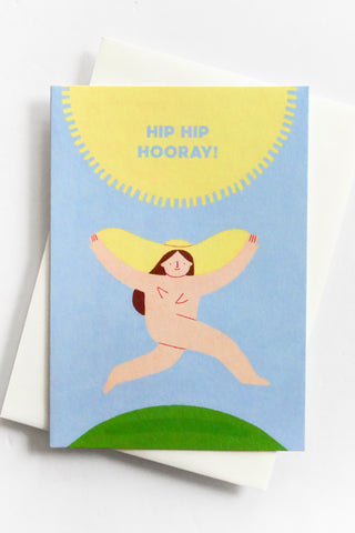Hip Hip Hooray Greeting Card