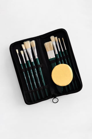 Hog Hairs Paint Brush Set