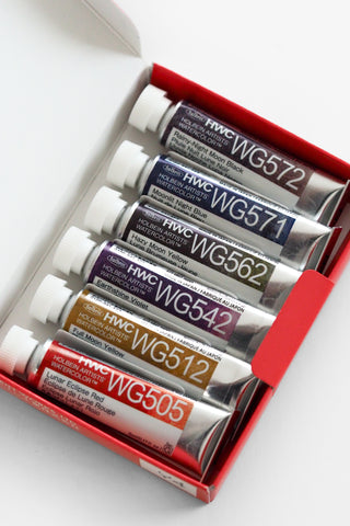 Holbein Moon Artists' Watercolors Set
