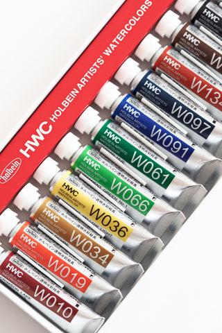 Holbein Designers Watercolor 12-Color Set